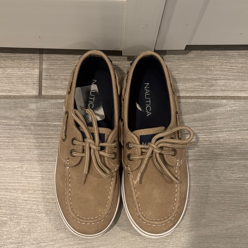 Nautica Boy’s Brown Boat Shoes